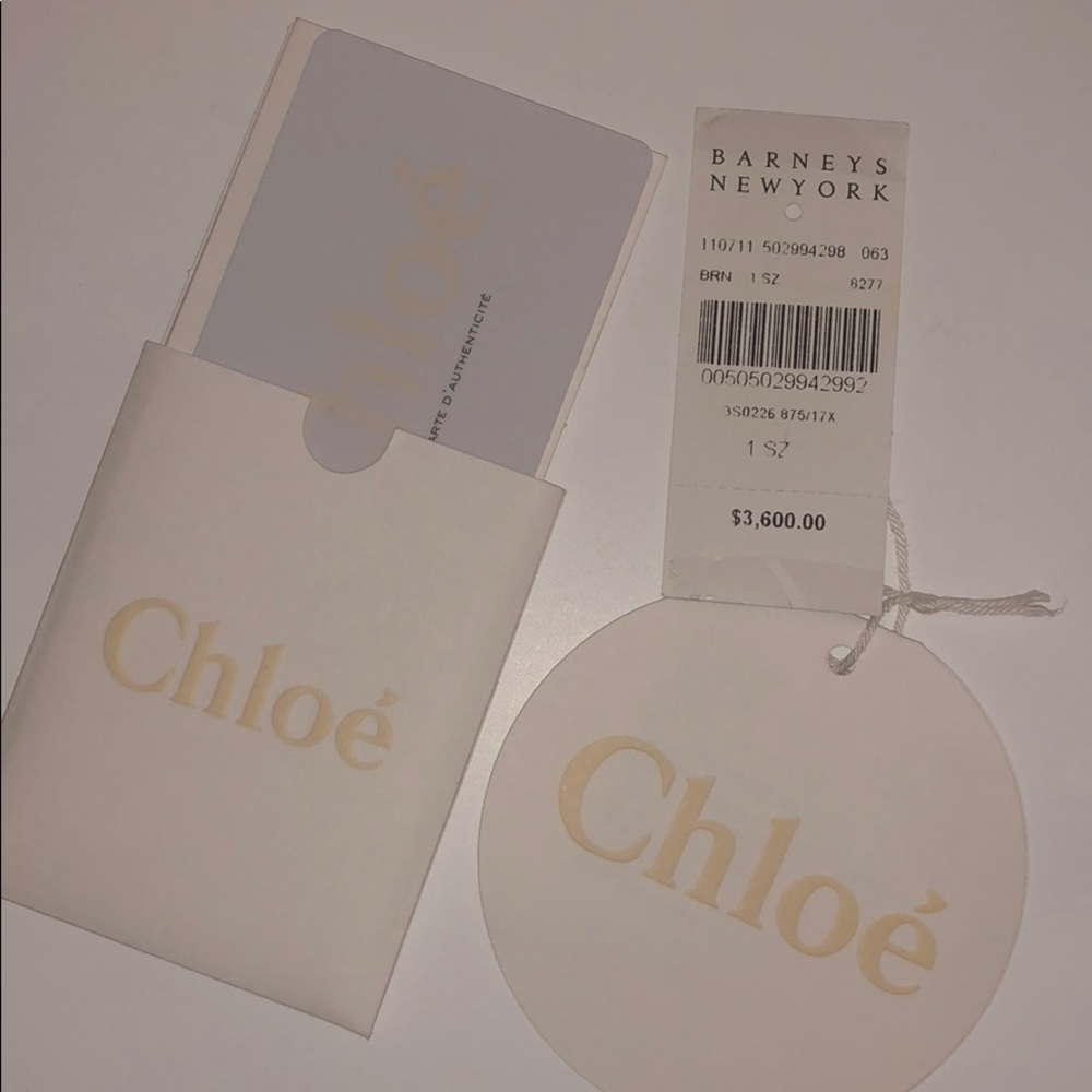 *RARE FIND* Chloe Lucy bag in Teak Brown - Picture 8 of 8
